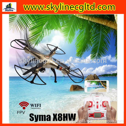 2016 New Arrival Syma X8HW Height hold RC FPV Drone quadcopter with camera and phone holder